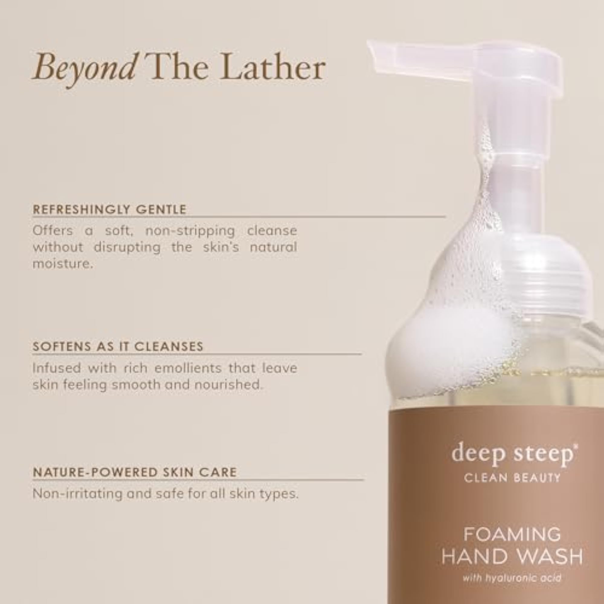 Foaming Hand Wash, Vanilla Coconut, 8 Ounce